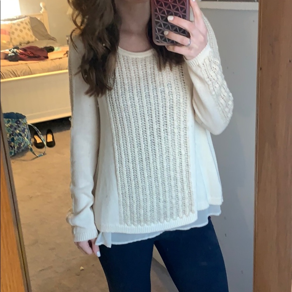 Cream Sweater